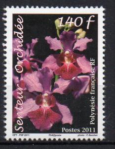 FRENCH POLYNESIA - FLOWERS - ORCHIDS - 2011 -
