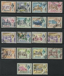 Bermuda QEII 1962 set used