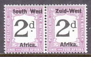 South West Africa - Scott #J2 - MH - SCV $4.00