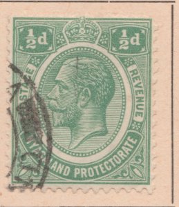 NYASALAND 1913-19 WMK Mult Crown CA 1/2d Used Stamp A30P13F41679-