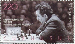 Armenia MNH** 2004 2005 Chess Champion Player Tigran Petrossian Petrosyan