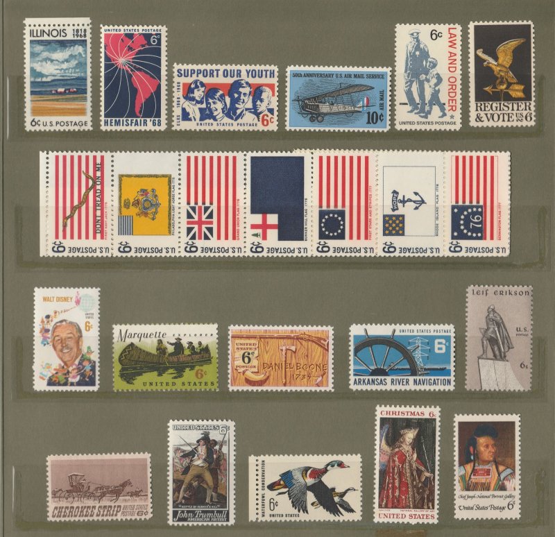 1968 USPS Special Issues Yearbook
