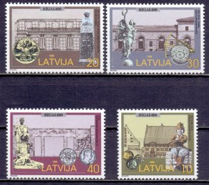 Latvia. 1998. 481-84. Architecture. MNH. 