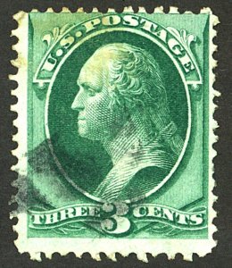 U.S. #136A USED CREASES