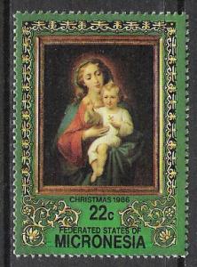 Micronesia #55 Christmas MNH