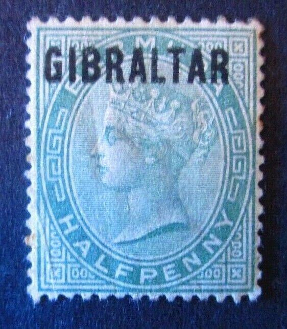 Gibraltar #1 Used - (AZ5) WDWPhilatelic! 