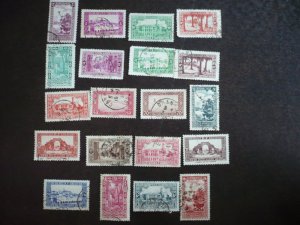 Stamps - Algeria - Scott# 80-107 - Used Part Set of 20 Stamps