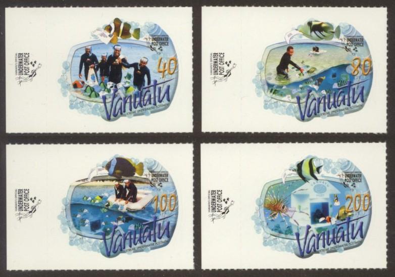 Vanuatu Sc# 945-8 MNH Underwater Post Office