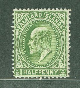 Falkland Islands #23 Mint (NH) Single (King)