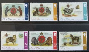 ISLE OF MAN 2011 TALES OF THE MANX CATS  SG1676/1681  MNH .CAT £12