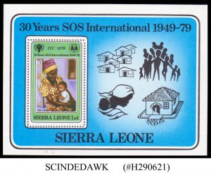 SIERRA LEONE - 1979 INTERNATIONAL YEAR OF THE CHILD - MIN/SHT MNH