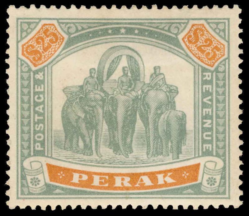 Malaya / Perak Scott 61 Gibbons 80 Mint Stamp