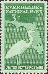 # 952 MINT NEVER HINGED EVERGLADES NATIONAL PARK