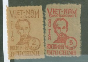 Vietnam/North/Viet Minh (1L) #1L62-1L63  Single