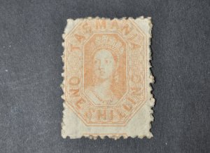 Tasmania sc# 34 Unused 1864-69 - Regummed