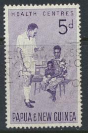 Papua New Guinea SG 57  SC# 184  Used -  Health Services