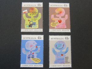 Australia 1990 Sc 1170-73 set MNH