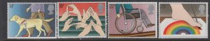 GREAT BRITAIN 937-940  MNH  SET