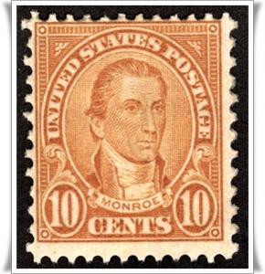 SC#642 10¢ Monroe (1927) MNH*