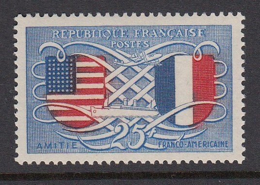 France 622 Franco-American Friendship mnh