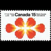 CANADA 1971 - Scott# 541 Radio-Maple Set of 1 NH