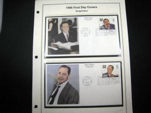 U.S. FIRST DAY COVERS - TOPICALS  - SONG WRITERS - set of 4