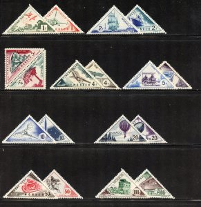 Monaco # J39-56, Mint Hinge