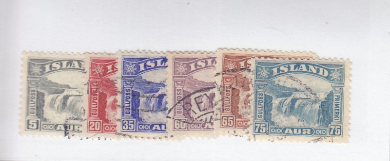 Iceland: Sc #170-175, Complete Set, Used (S18968)