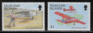 Falkland Islands Scott #'s 714 - 715 MNH