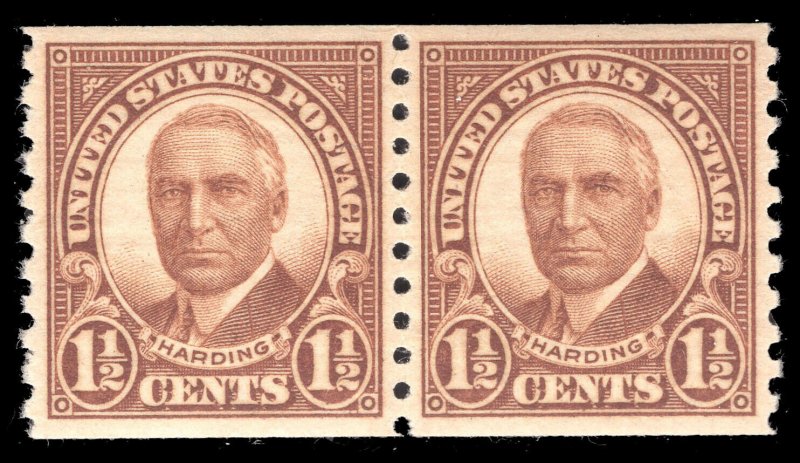 MOMEN: US STAMPS #686 PAIR MINT OG NH PSE GRADED CERT SUP-98 LOT #77147 