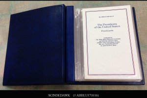 USA 1986 Grand Collection - 40 FDI Proofcards of ALL US PRESIDENTS 1789 to 1989