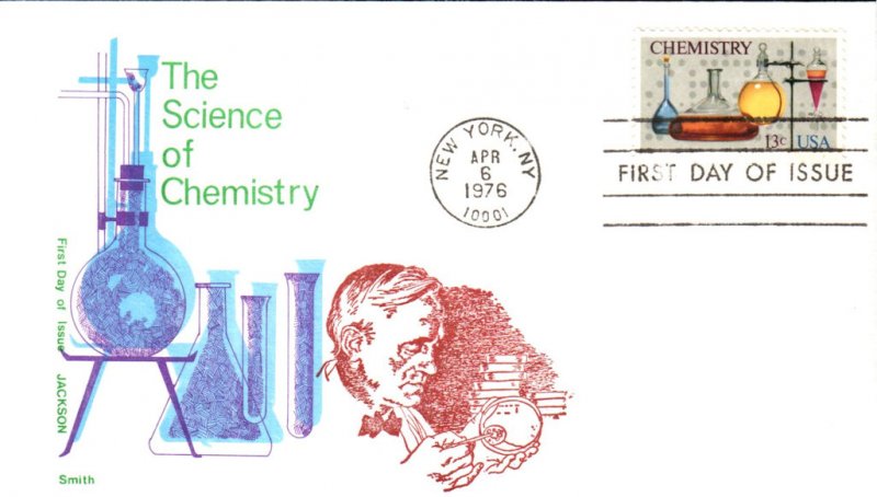 #1685 Chemistry Overseas Mailer FDC