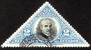 1908, Ecuador 2c, Used, Sc 175