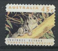 Australia SG 1328p  Used perf 11½ phospher band -Threatened Species - Wallaby 