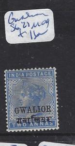 INDIA GWALIOR  (P1012B) QV 2A  SG 21   MOG