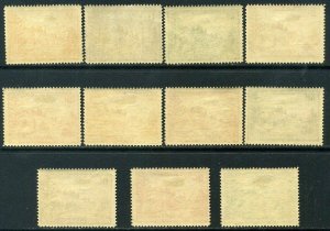 Norfolk Island 1947 Part Set SG1 to SG11 to 1/ Mounted Mint