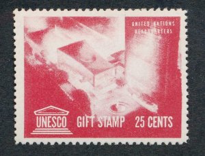 UNITED NATIONS UN RELATED GIFT STAMP #1 1951 USA MNH