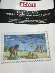 Scott US Specialized Catalogue of Stamps & Covers; 2024 edition KSPhilatelics