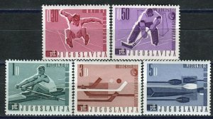 1144 - Yugoslavia 1966 -Sport - Hockey - Rowing - MNH(**) Set