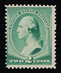 AFFORDABLE GENUINE SCOTT #213 FINE MINT OG NH 1887 ABNC SCV $120 - ESTATE SALE