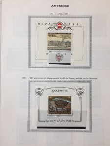 Austria 1980/85 Space Art Sheets MNH (Apx 125+Items) AB2548