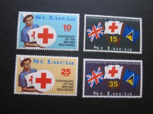 St Lucia 1970 Sc 282-285 set MH