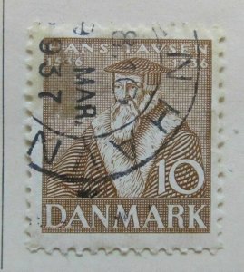 1936 Denmark A6P23#123 10o Used-