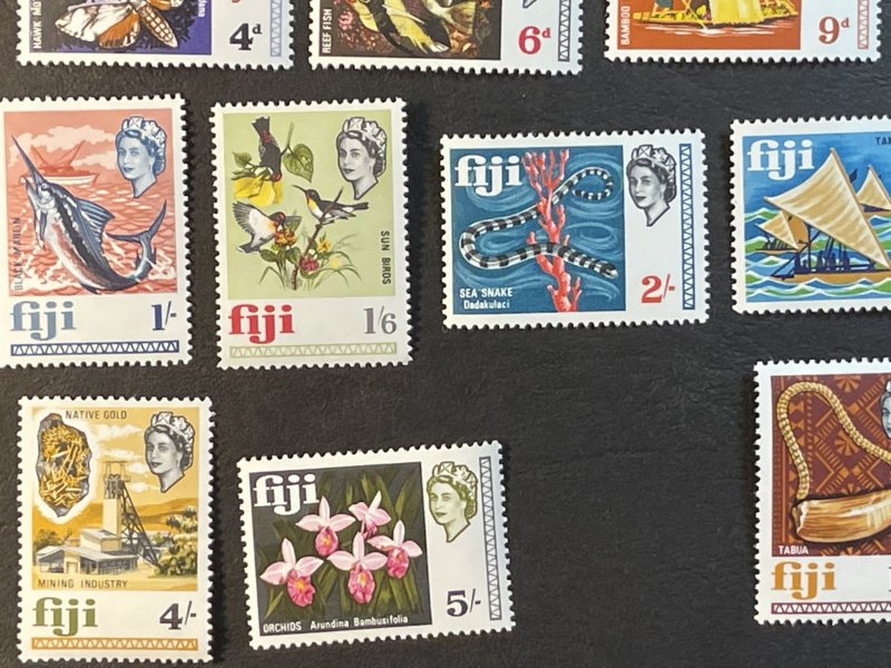 FIJI # 240-256-MINT/NEVER HINGED----COMPLETE SET----1968