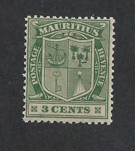 MAURITIUS SC# 164 FINE MNH 1921 Toned Gum