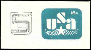 US - #U586 - Unused - Cut Square - SCV-0.40