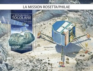 Togo - 2019 Rosetta/Philae Mission - Stamp Souvenir Sheet - TG190459b