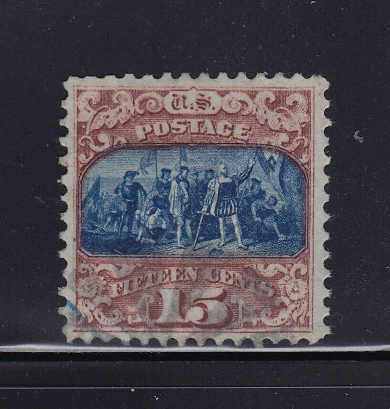 119 VF used with PF cert. neat cancel nice color cv $ 190 ! see pic !