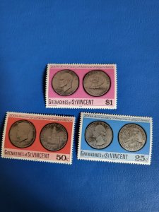 Stamps St Vincent Grenadines Scott 81-3 never hinged