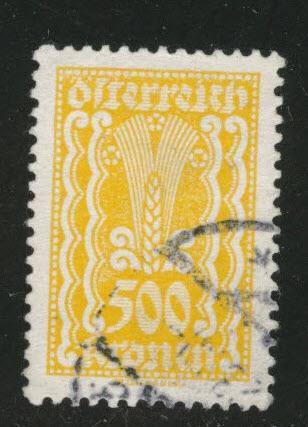 Austria Scott 277 Used stamp from 1922-24 set 